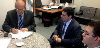 Deputado Eliseu Padilha recebe presidente da ANAUNI